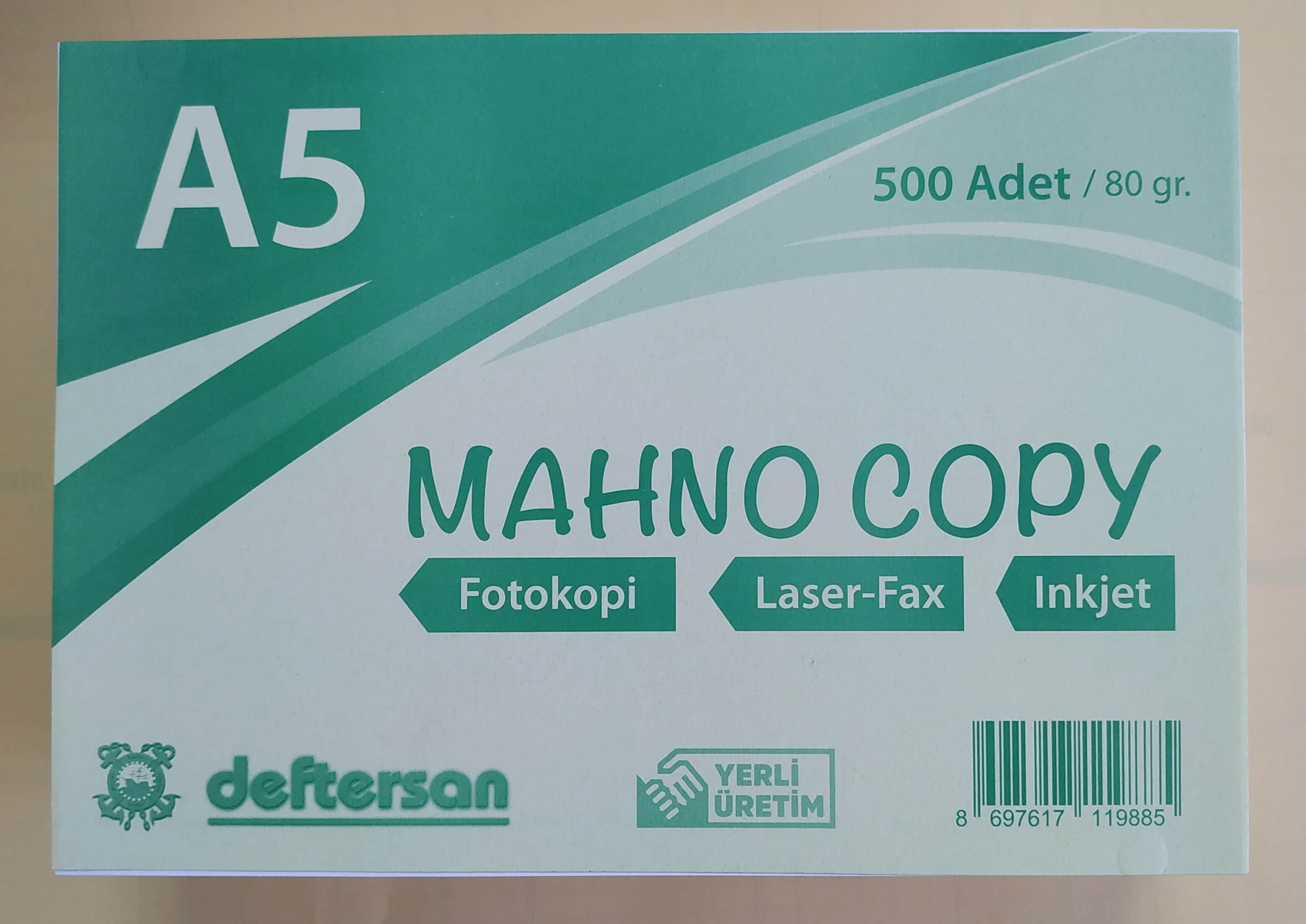 Mahno Copy A5 Kağıt